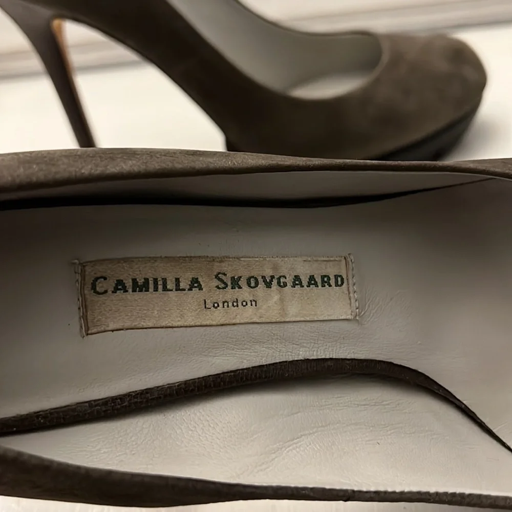 Camilla Skovgaard London Leather Spike High Heel Size 41